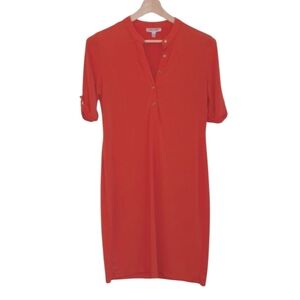 Shelby & Palmer | Coral Shift Dress